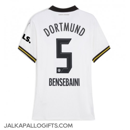 Borussia Dortmund Ramy Bensebaini #5 Kolmaspaita Naiset 2024-25 Lyhythihainen